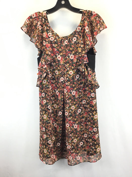 Floral Print Dress Casual Short Bcbgeneration, Size Xs