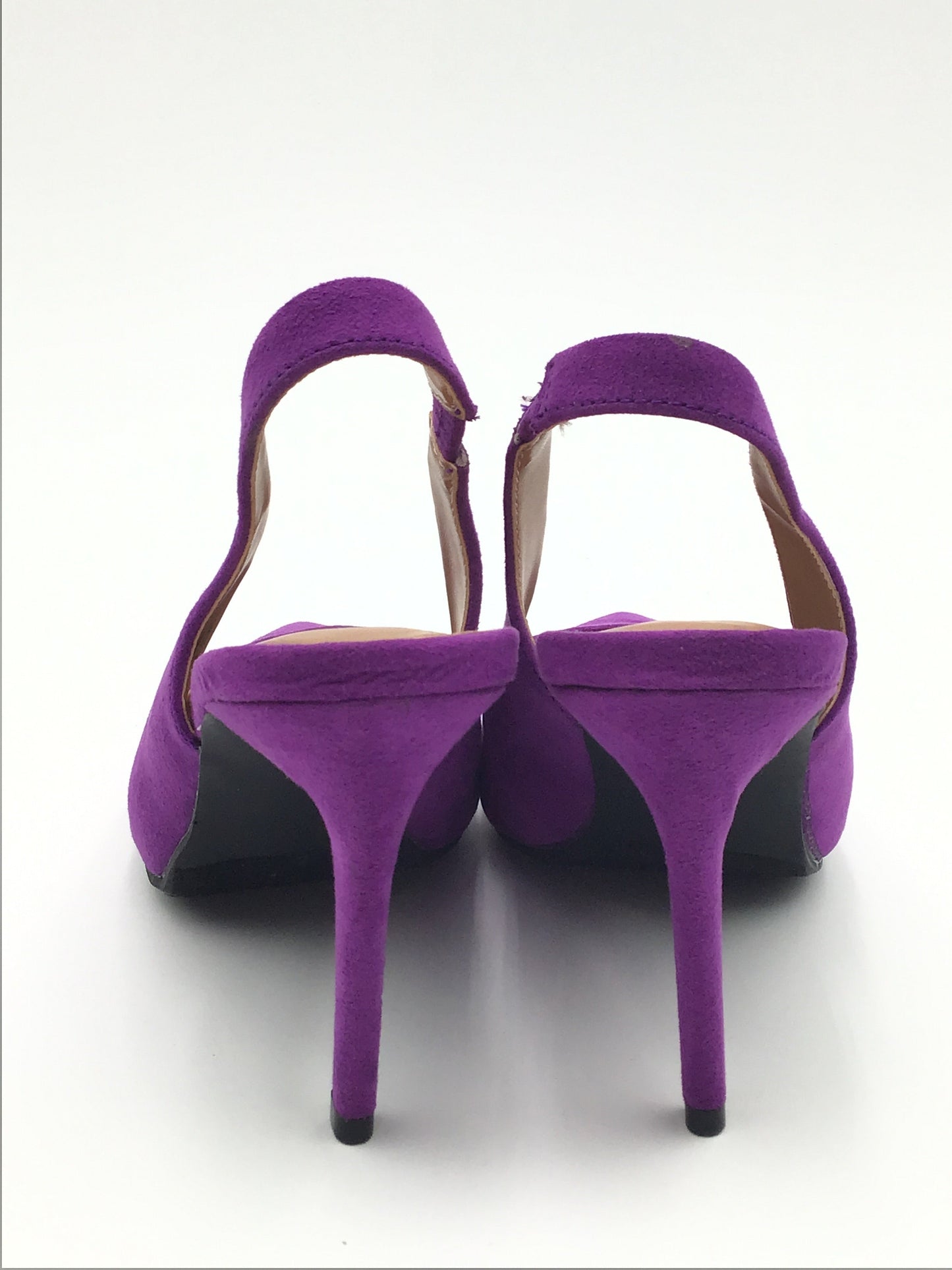 Purple Shoes Heels Stiletto Clothes Mentor, Size 5.5