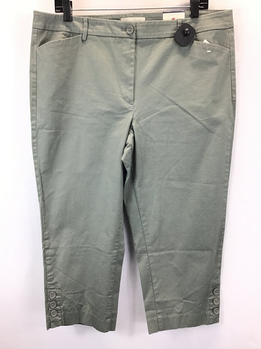 Green Pants Other Talbots, Size 14