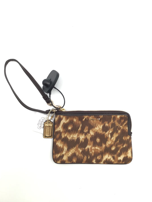 Wristlet Designer Coach, Size Small