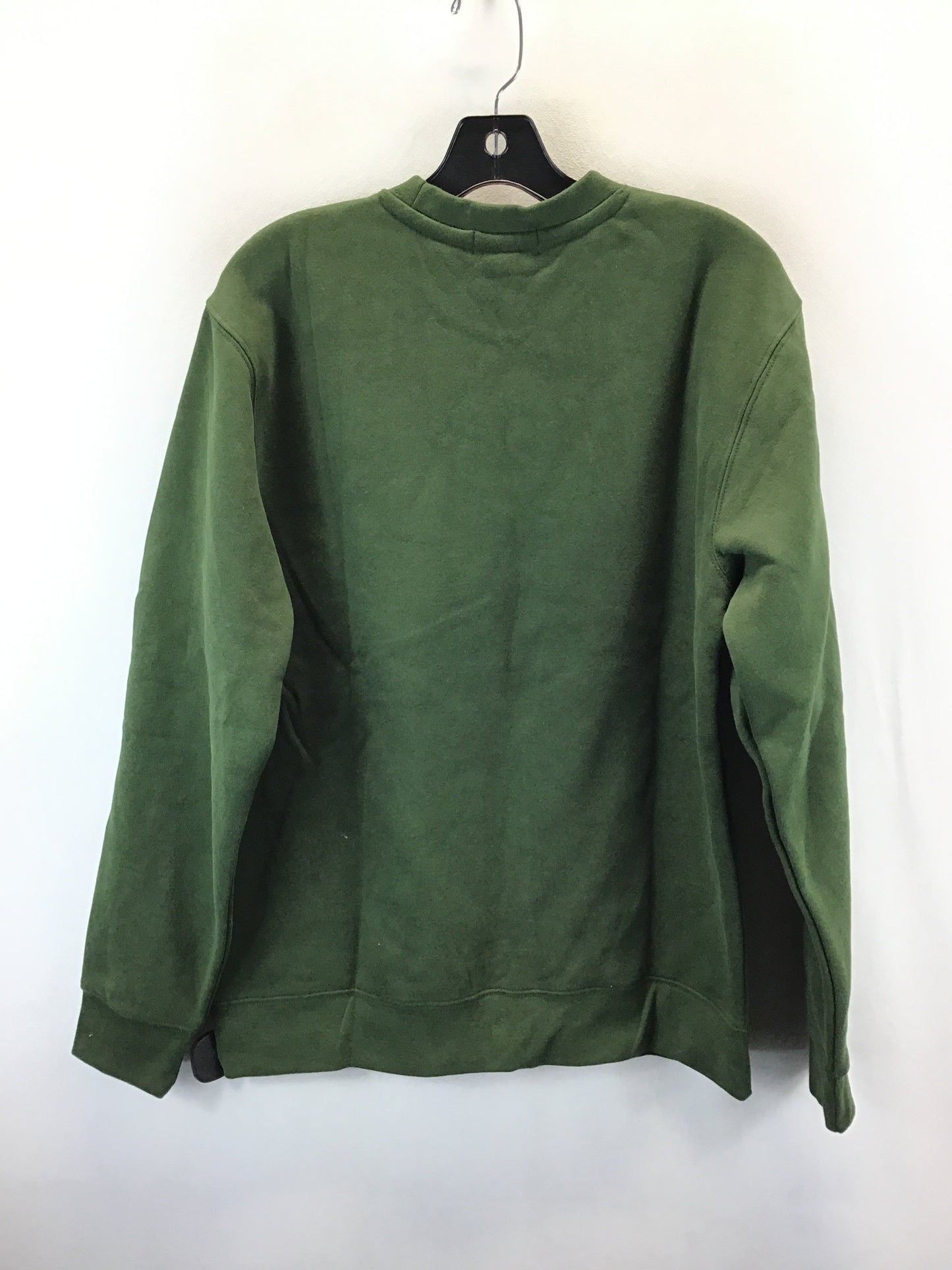 Sweatshirt Crewneck By Lands End In Green, Size: M