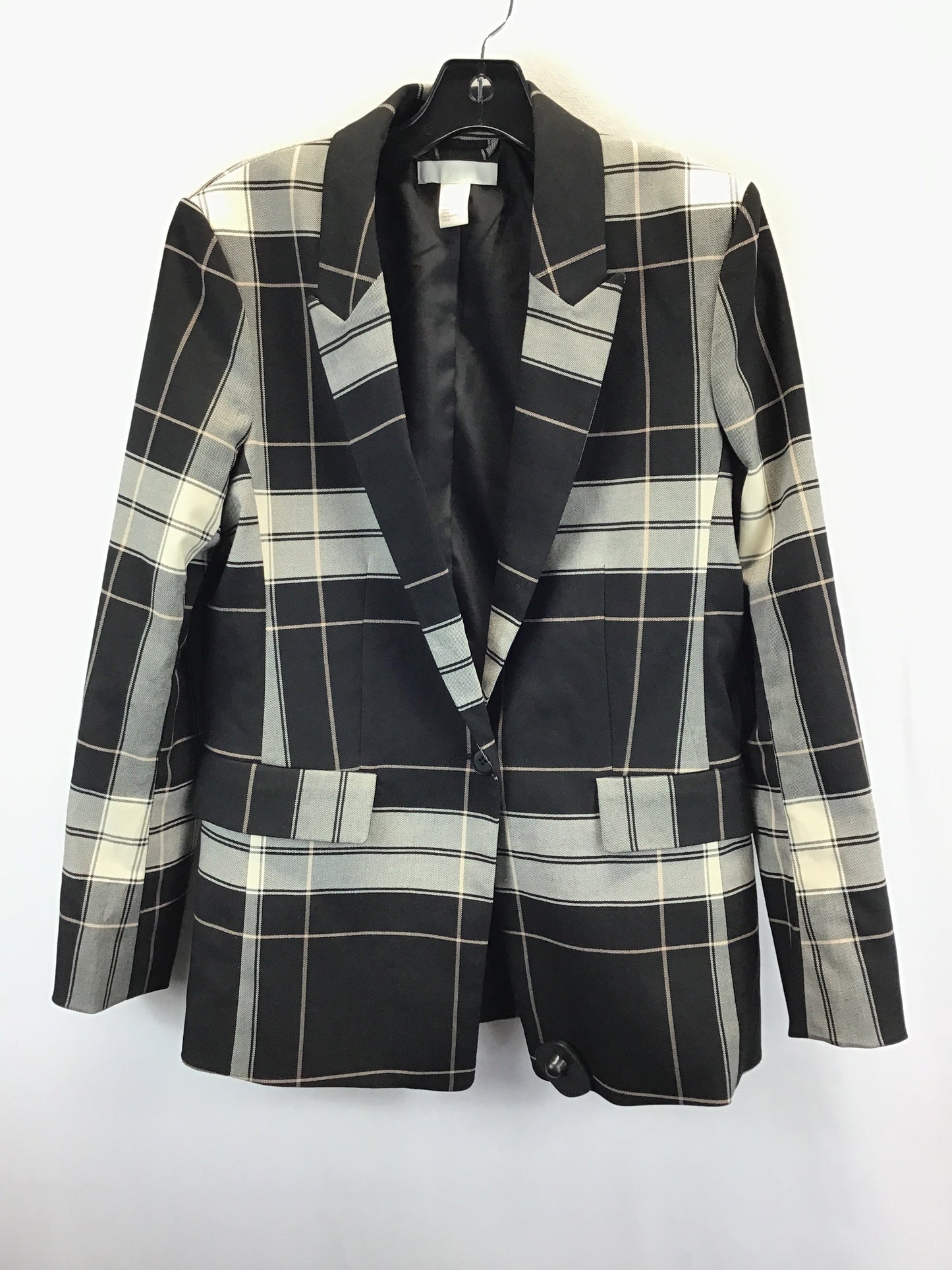 Plaid Pattern Blazer H&m, Size 4