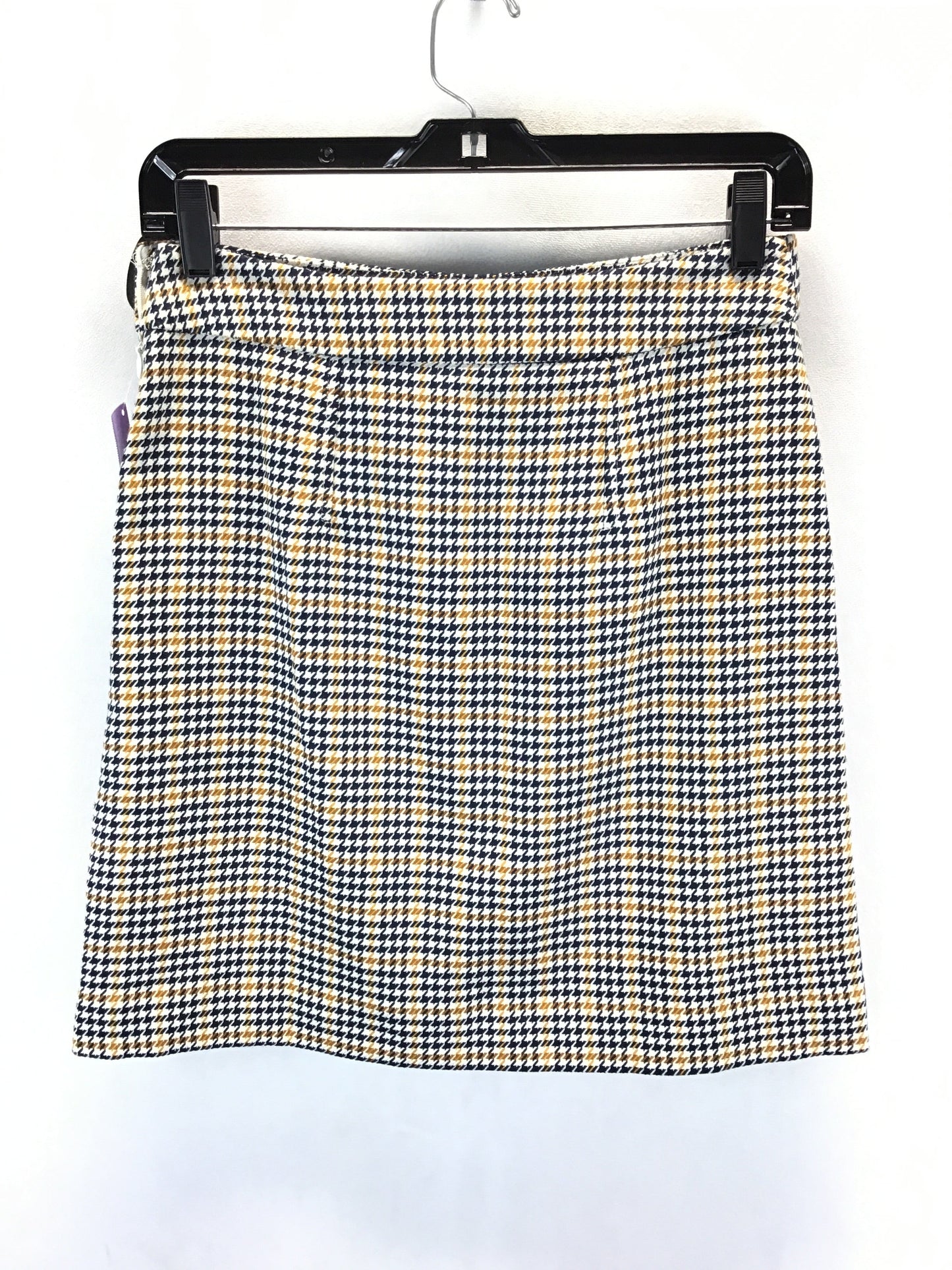 Skirt Mini & Short By Ann Taylor In Checkered Pattern, Size: 0