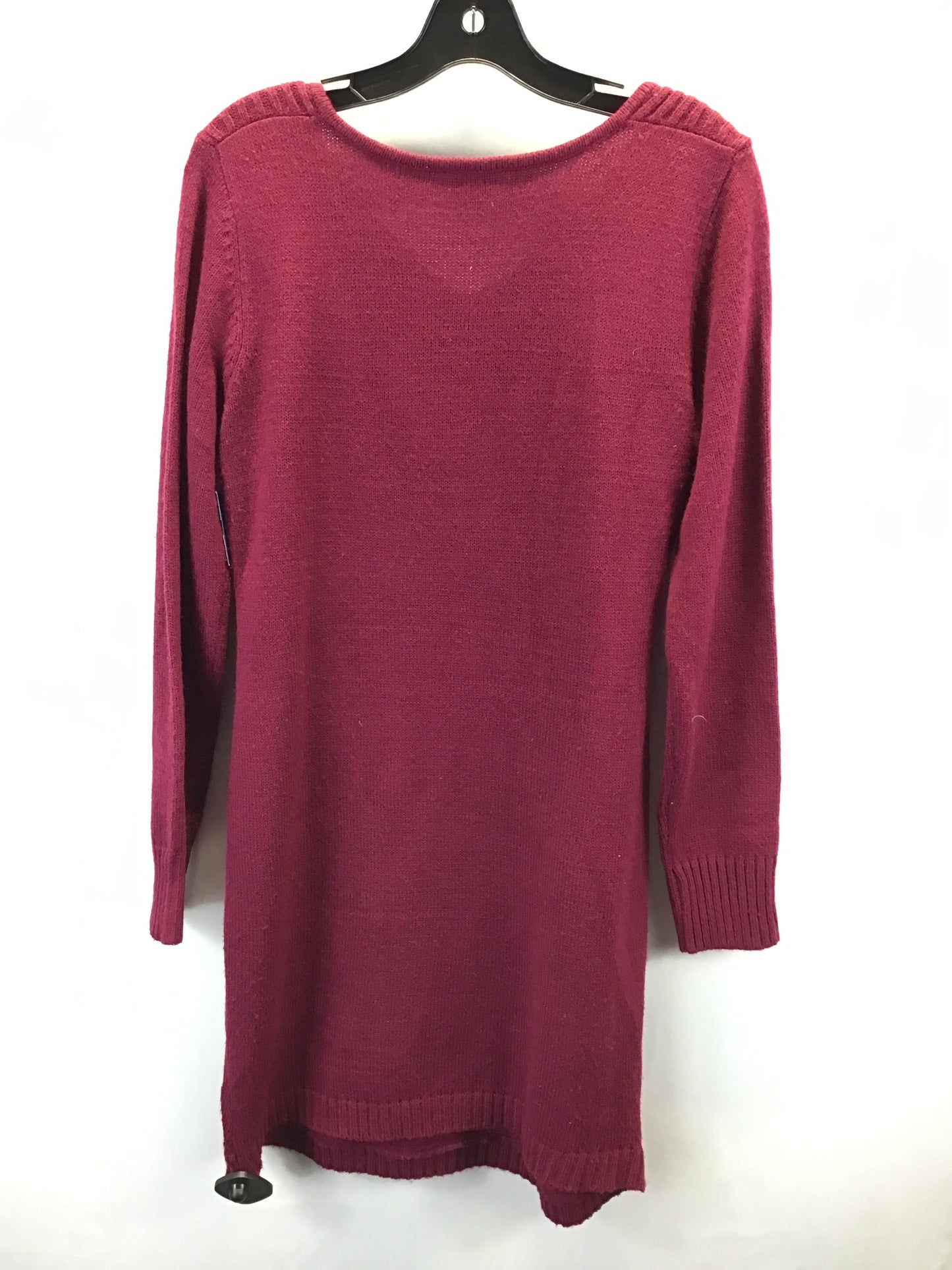 Dress Sweater By Charming Charlie In Red, Size: L