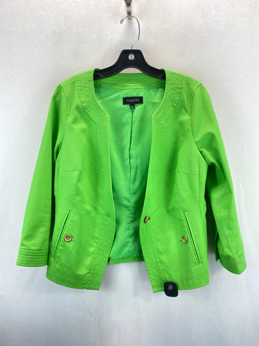 Green Blazer Talbots, Size 10