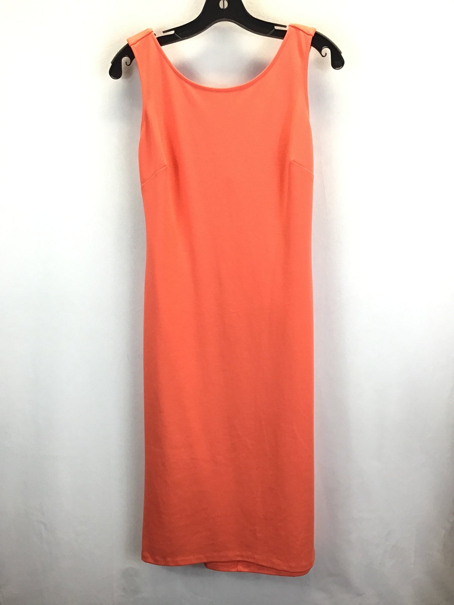 Orange Dress Casual Midi Guess, Size L