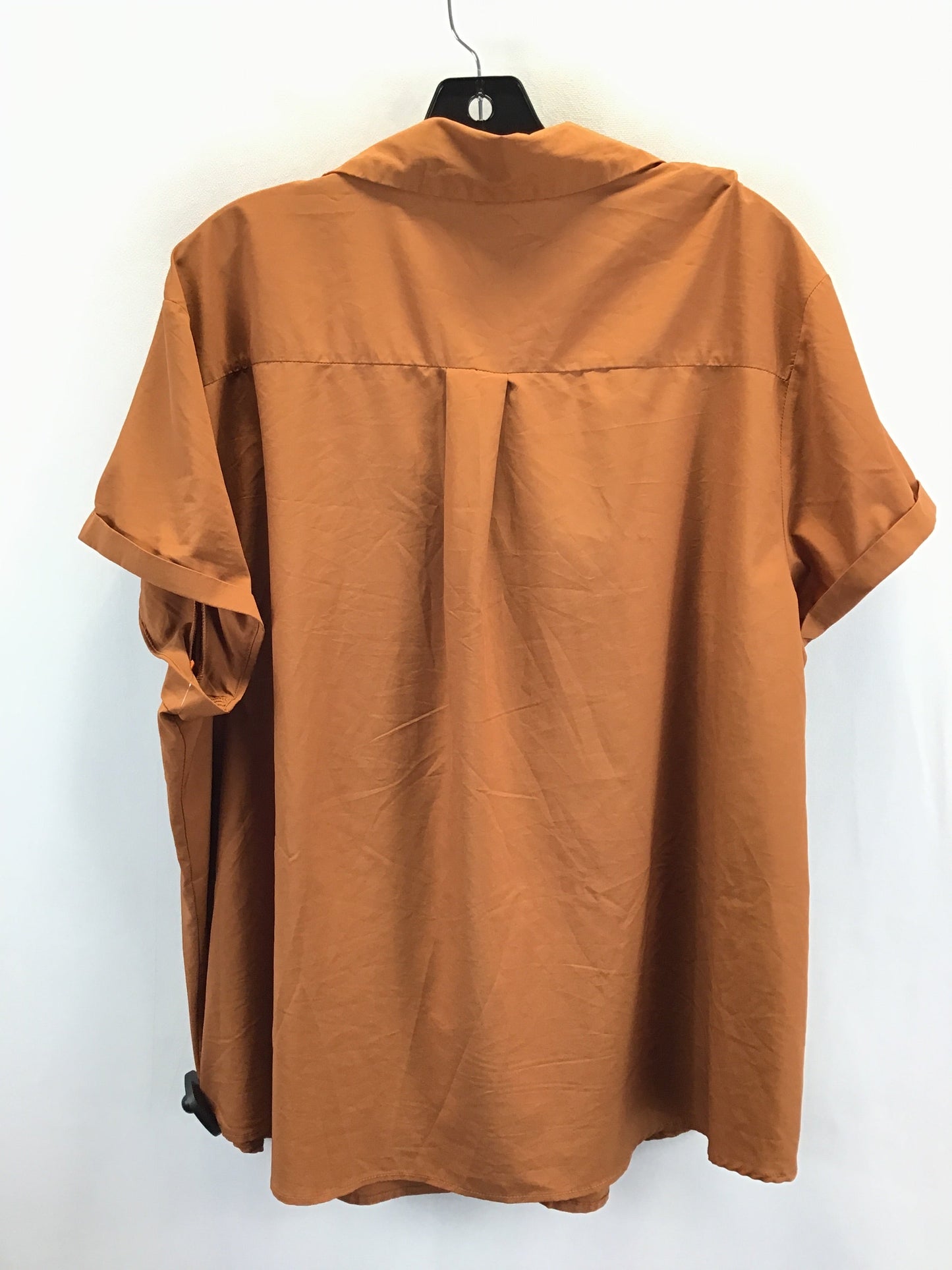 Tan Top Short Sleeve Shein, Size 3x