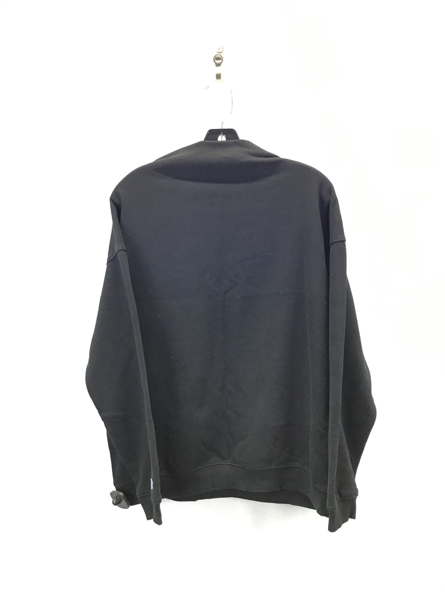 Sweatshirt Collar By Champion In Black, Size: M