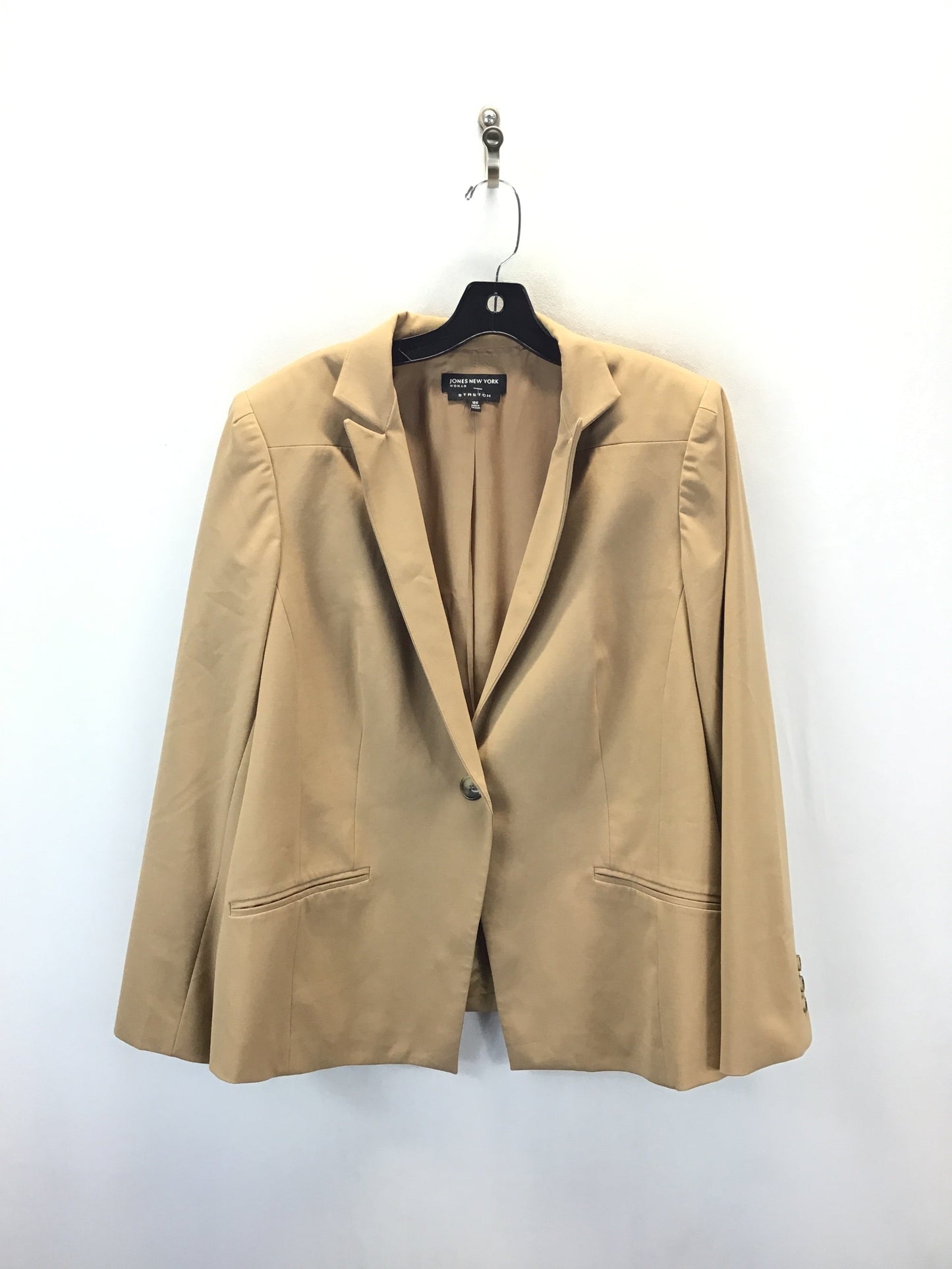 Blazer By Jones New York In Tan, Size: 16