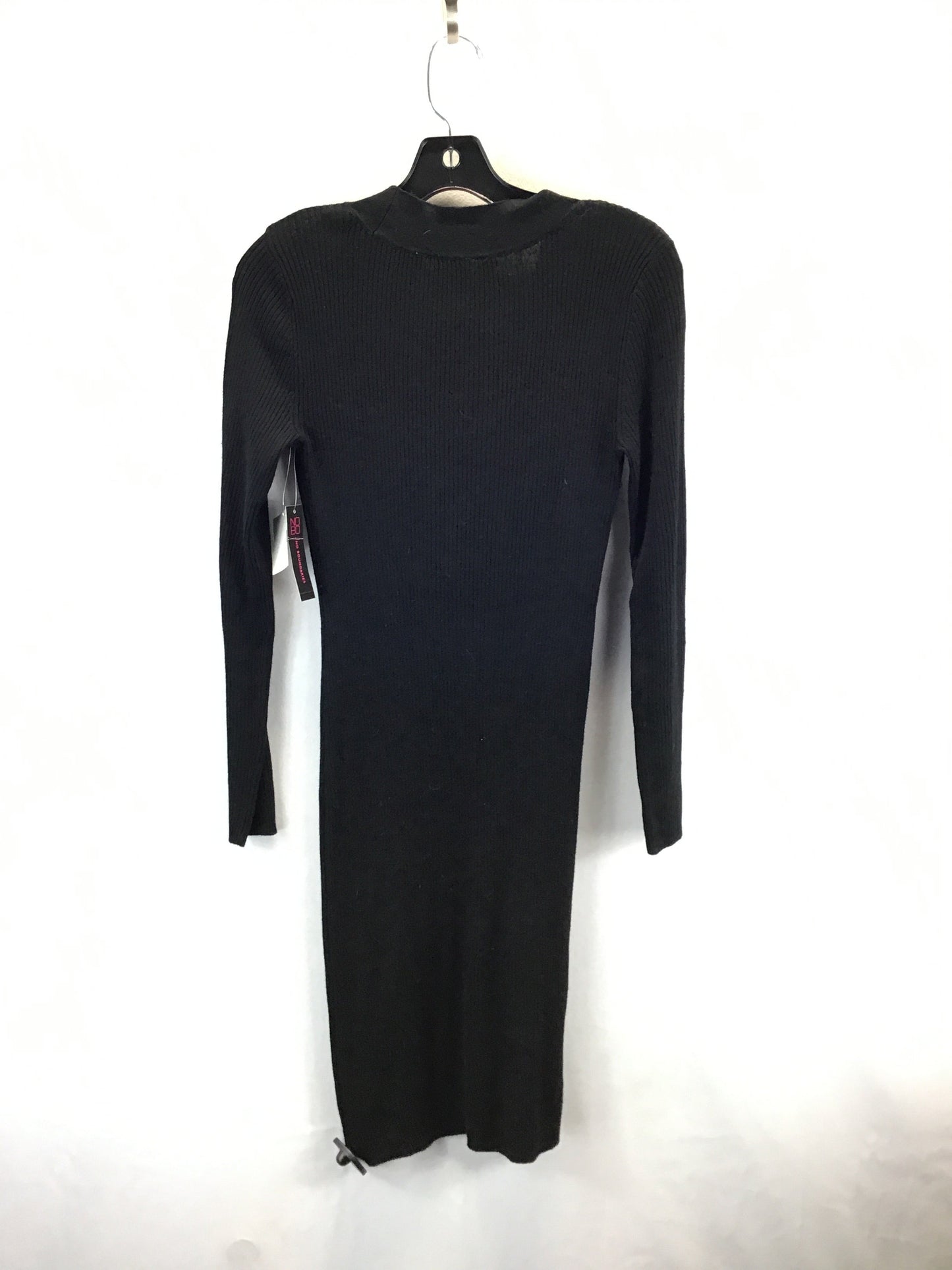 Dress Casual Midi By No Boundaries In Black, Size: M