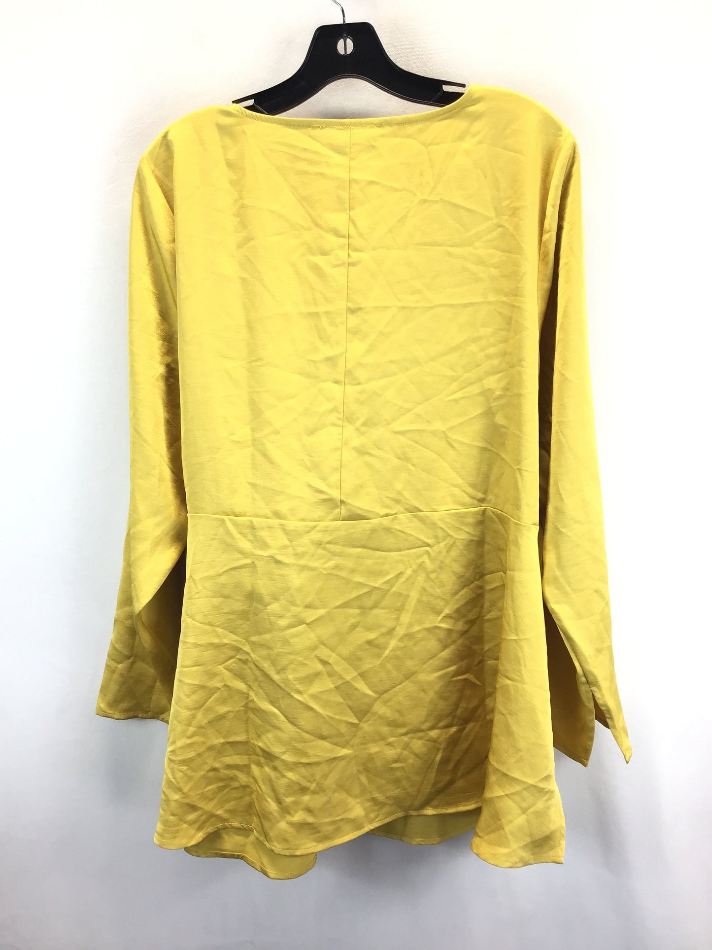 Yellow Tunic Long Sleeve Eloquii, Size 18