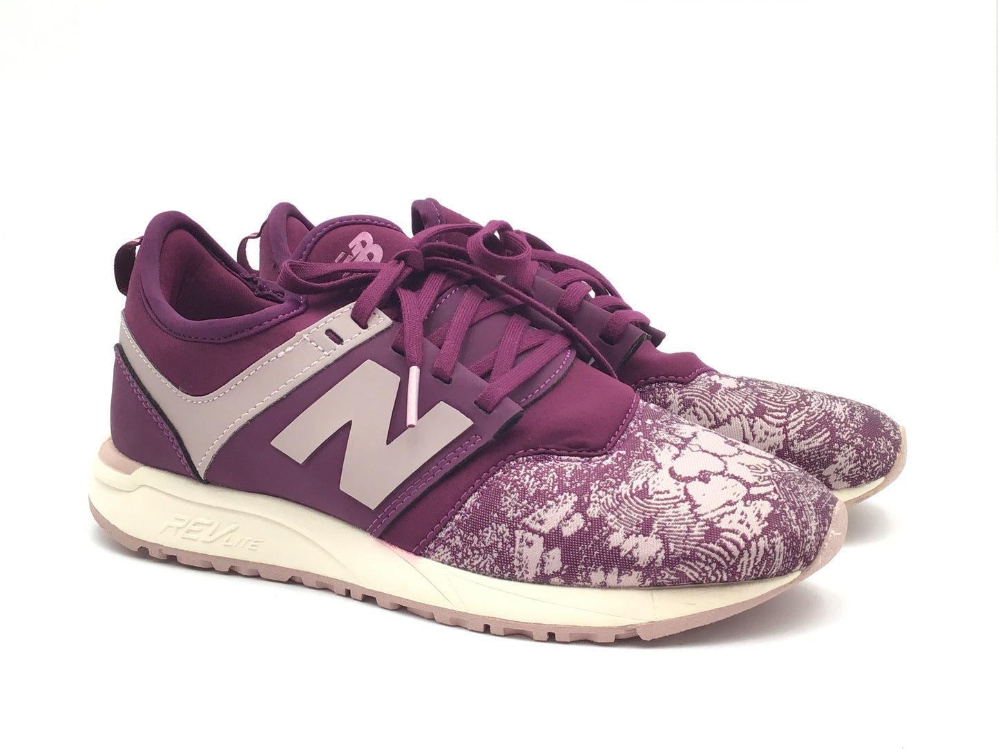 Shoes Athletic By New Balance In Maroon, Size: 7