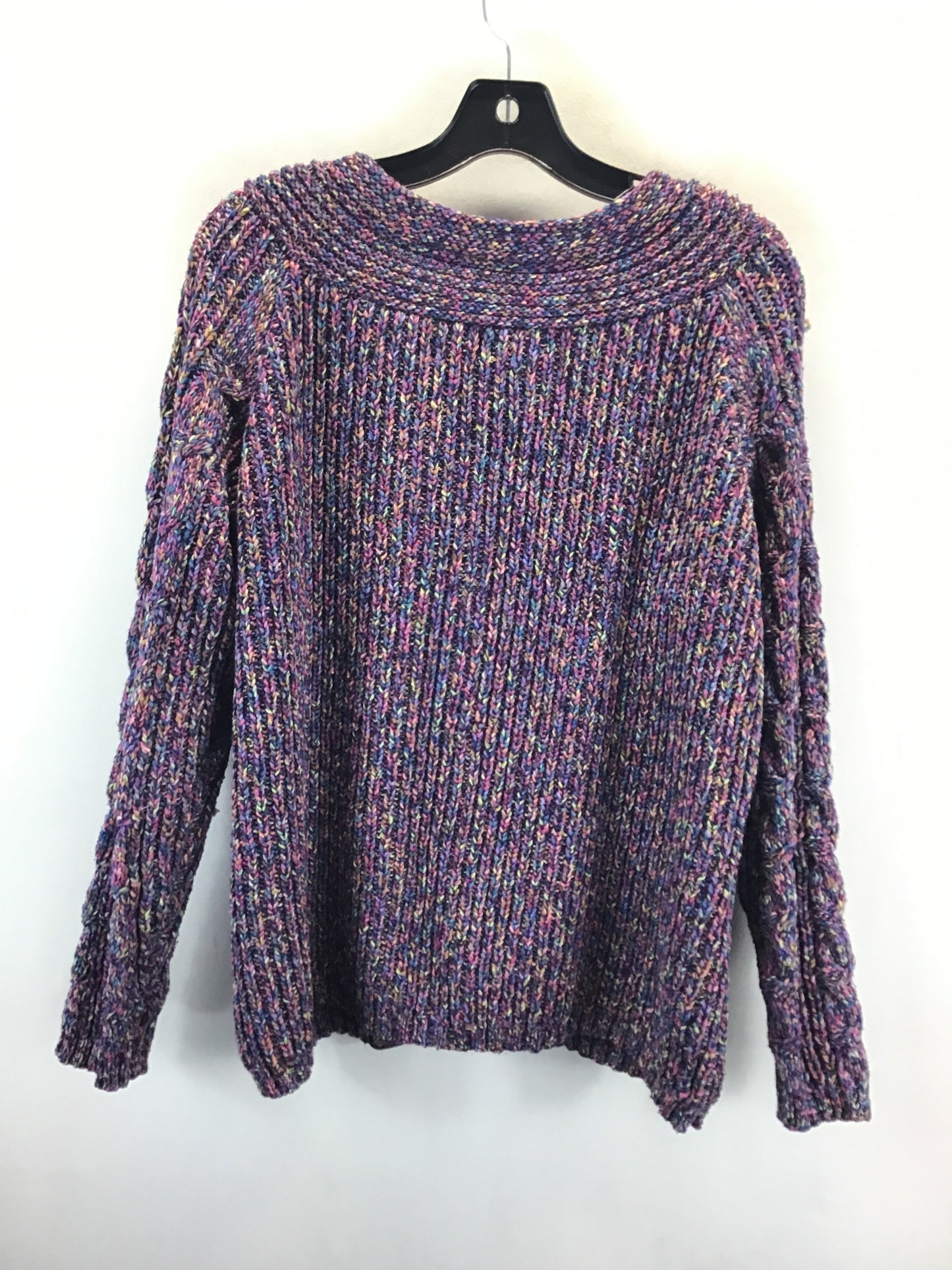 Cardigan By Dressbarn In Purple, Size: 14