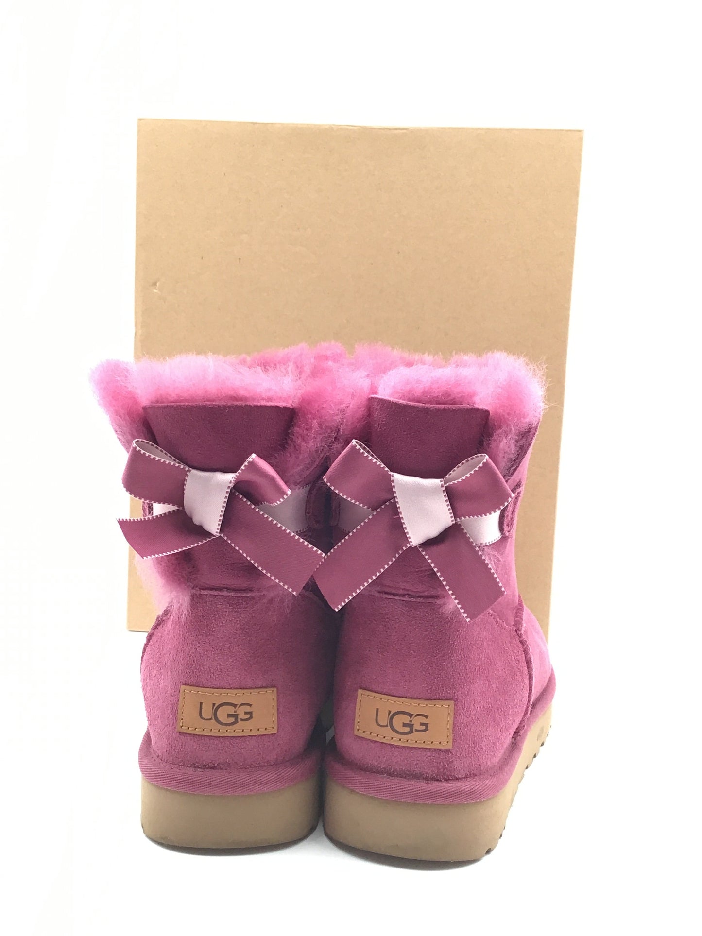 Boots Designer By Ugg In Purple, Size: 9