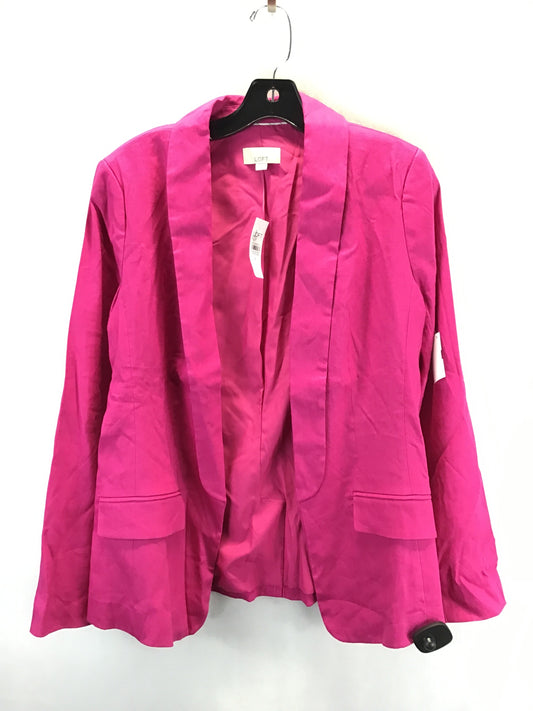 Blazer By Loft In Pink, Size: 6