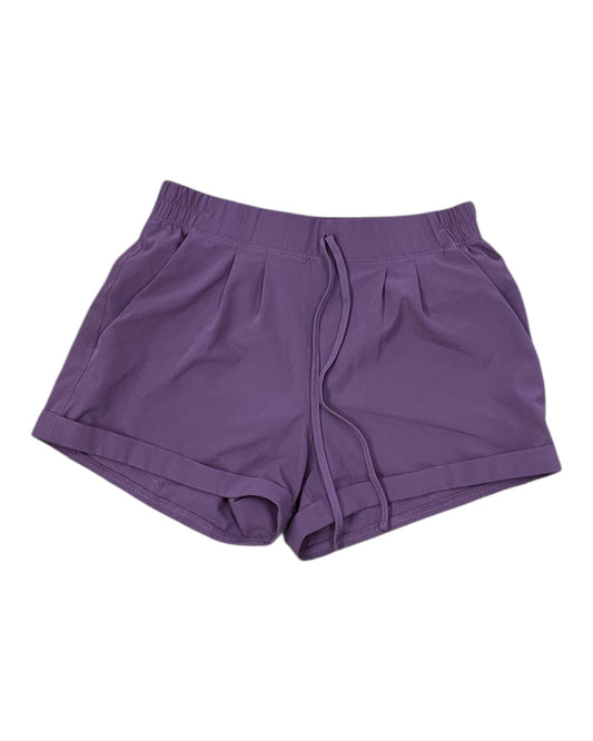 Athletic Shorts By Zyia In Purple, Size:Xxs