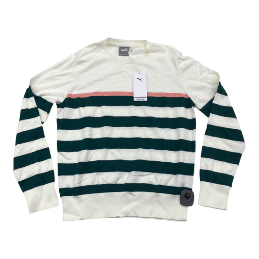 Sweater By Puma In Green & White, Size:S