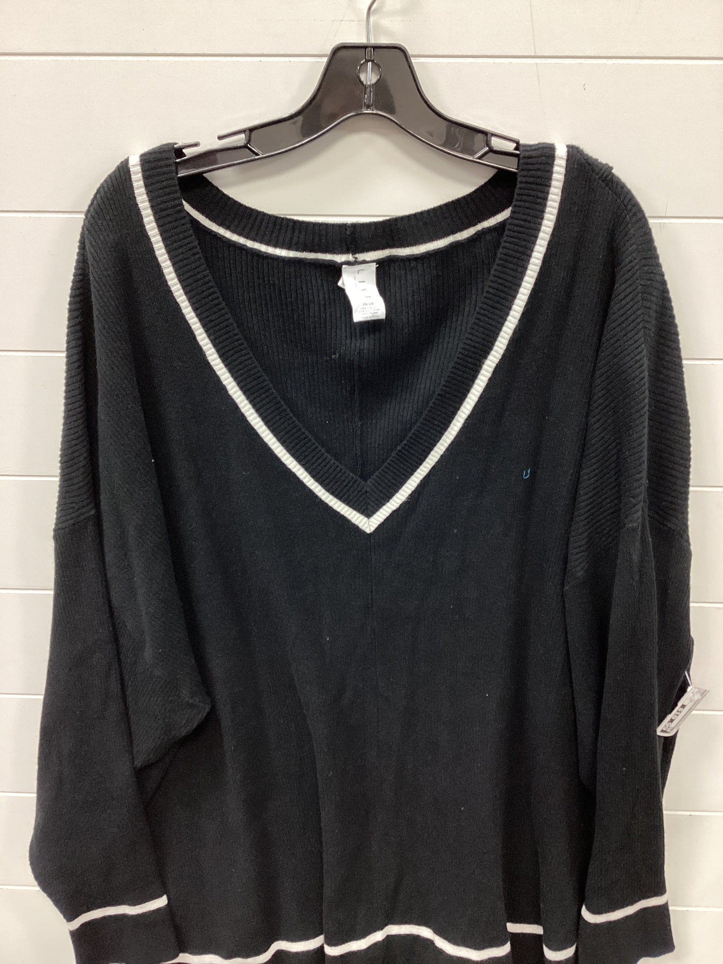 Top Ls By Livi Active In Black, Size:4X