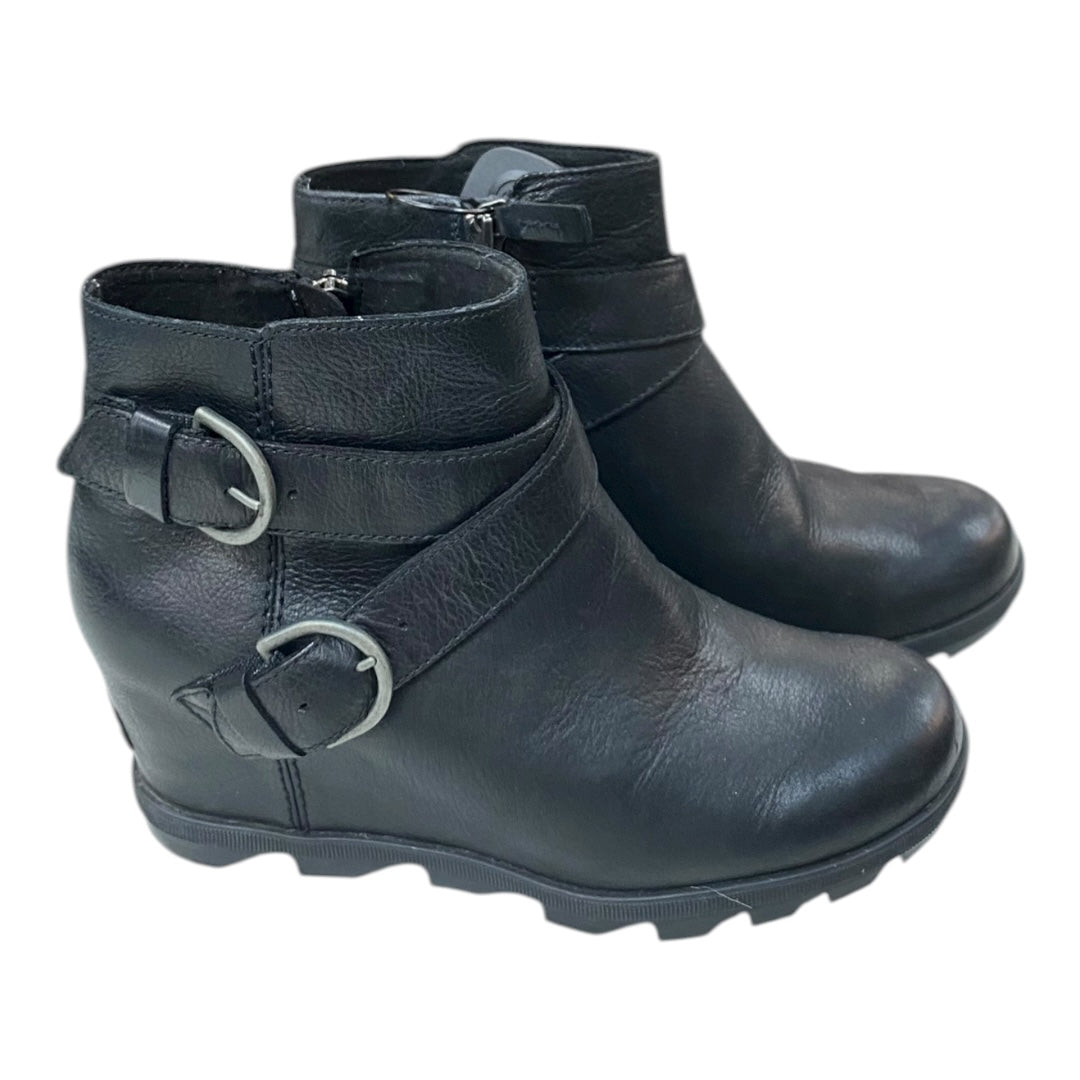 Boots Designer By Sorel In Black, Size:10