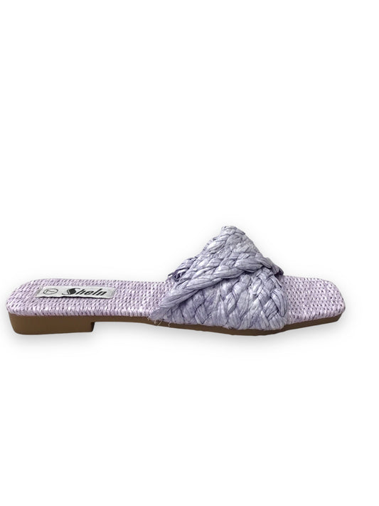 Sandals Flats By Shein In Purple, Size: 7