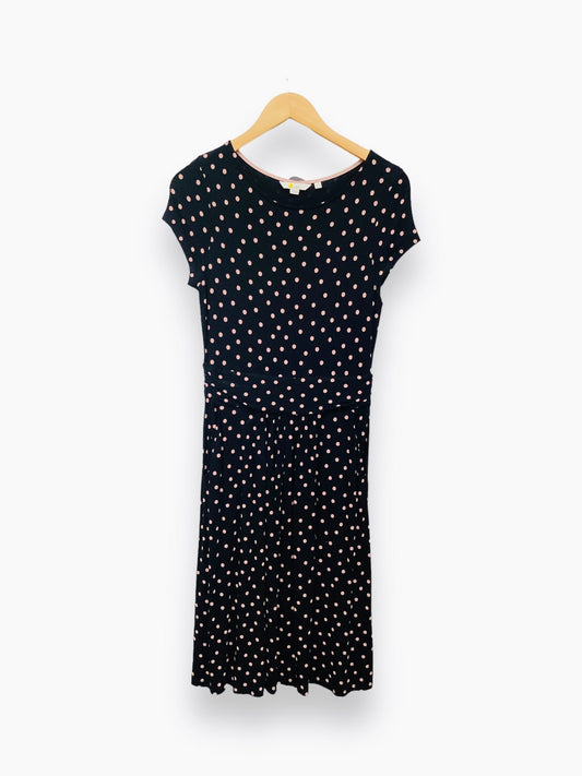 Black Dress Casual Midi Boden, Size 4