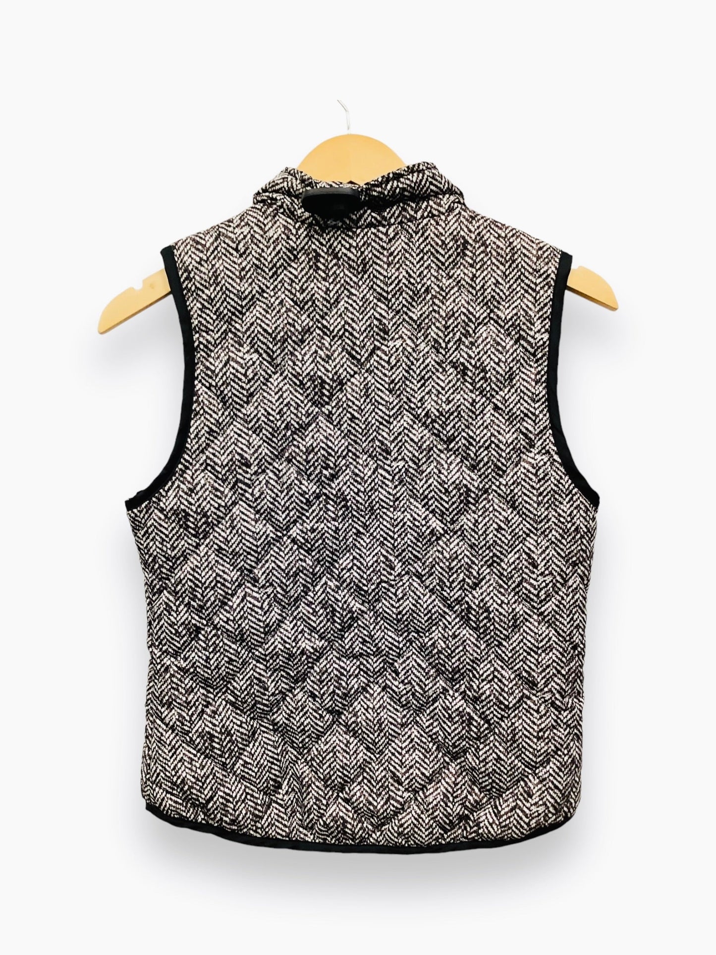 Black Vest Puffer & Quilted Si Style, Size S