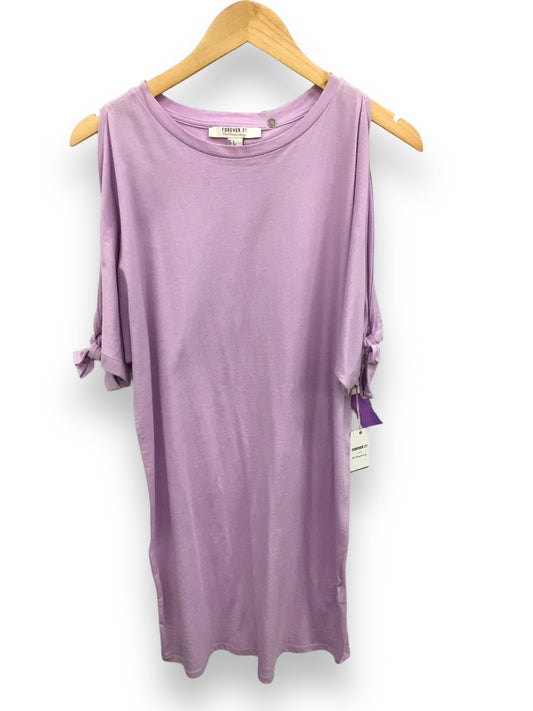 Dress Casual Short By Forever 21 In Purple, Size: S