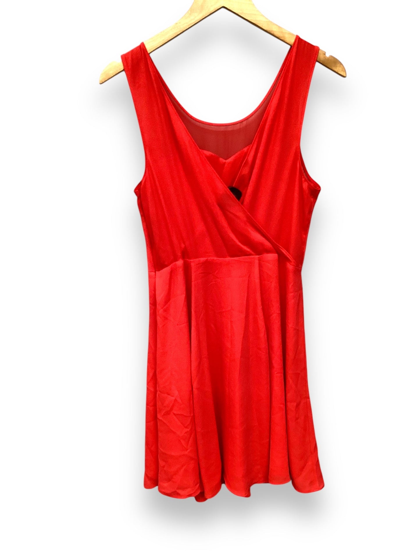 Dress Casual Short By Express In Red, Size: M