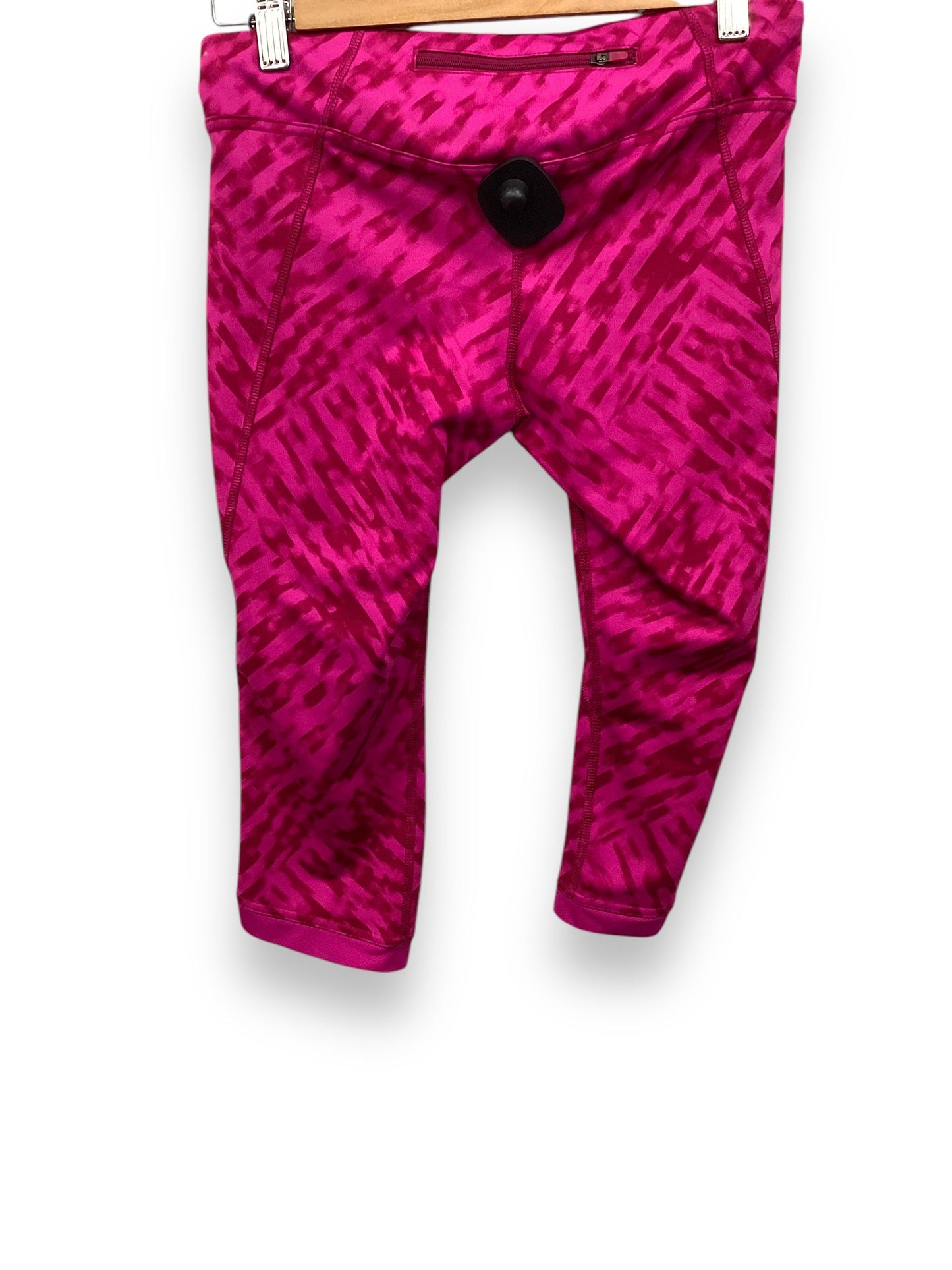 Athletic Capris By North Face In Pink, Size: S