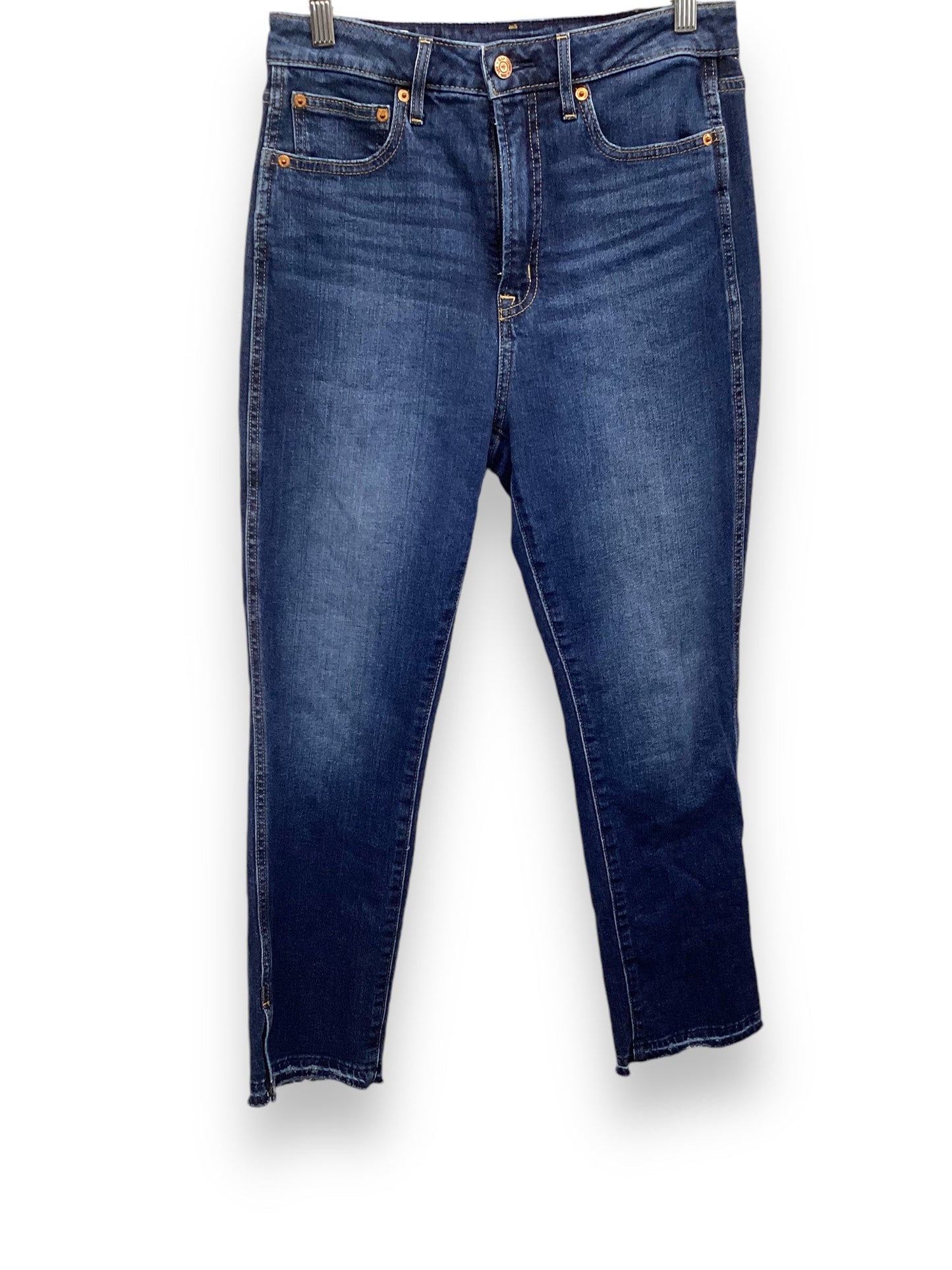 Jeans Skinny By Gap In Blue Denim, Size: 6