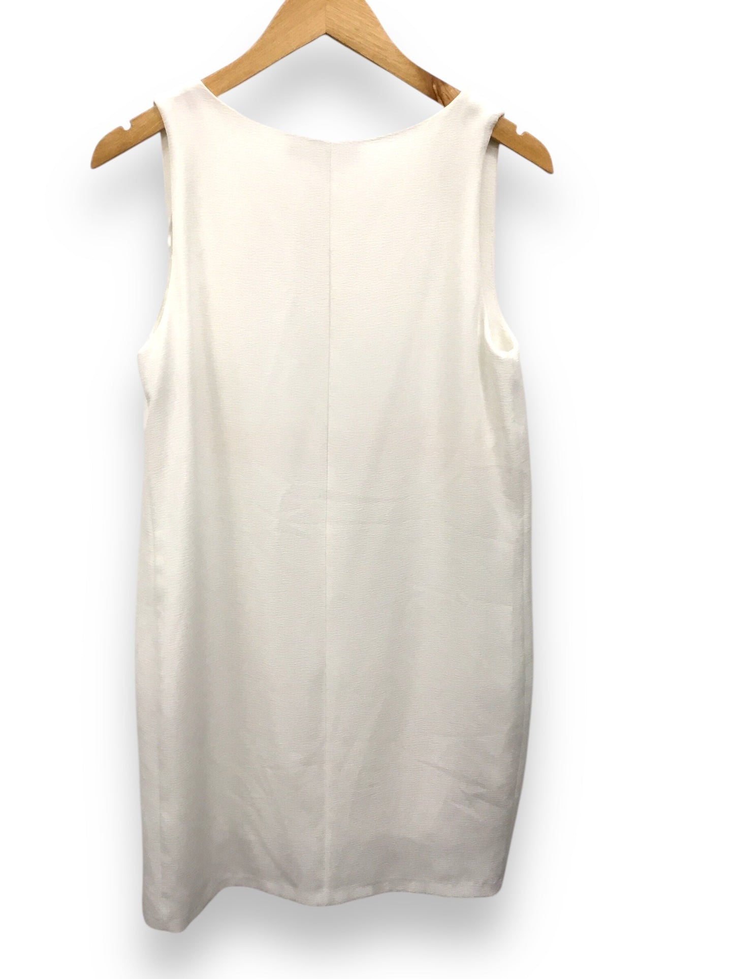 Dress Casual Midi By Zara Basic In White, Size: M