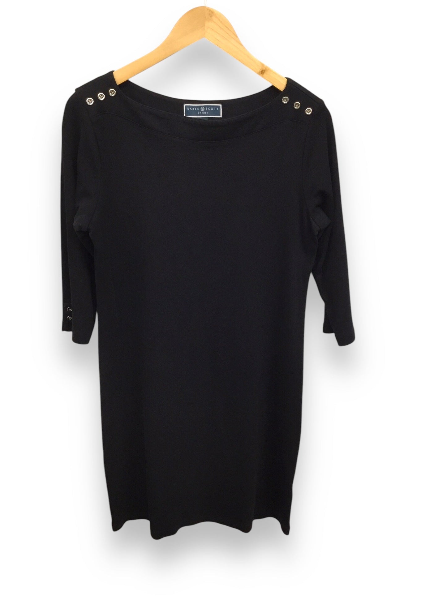 Dress Casual Midi By Kendra Scott In Black, Size: M