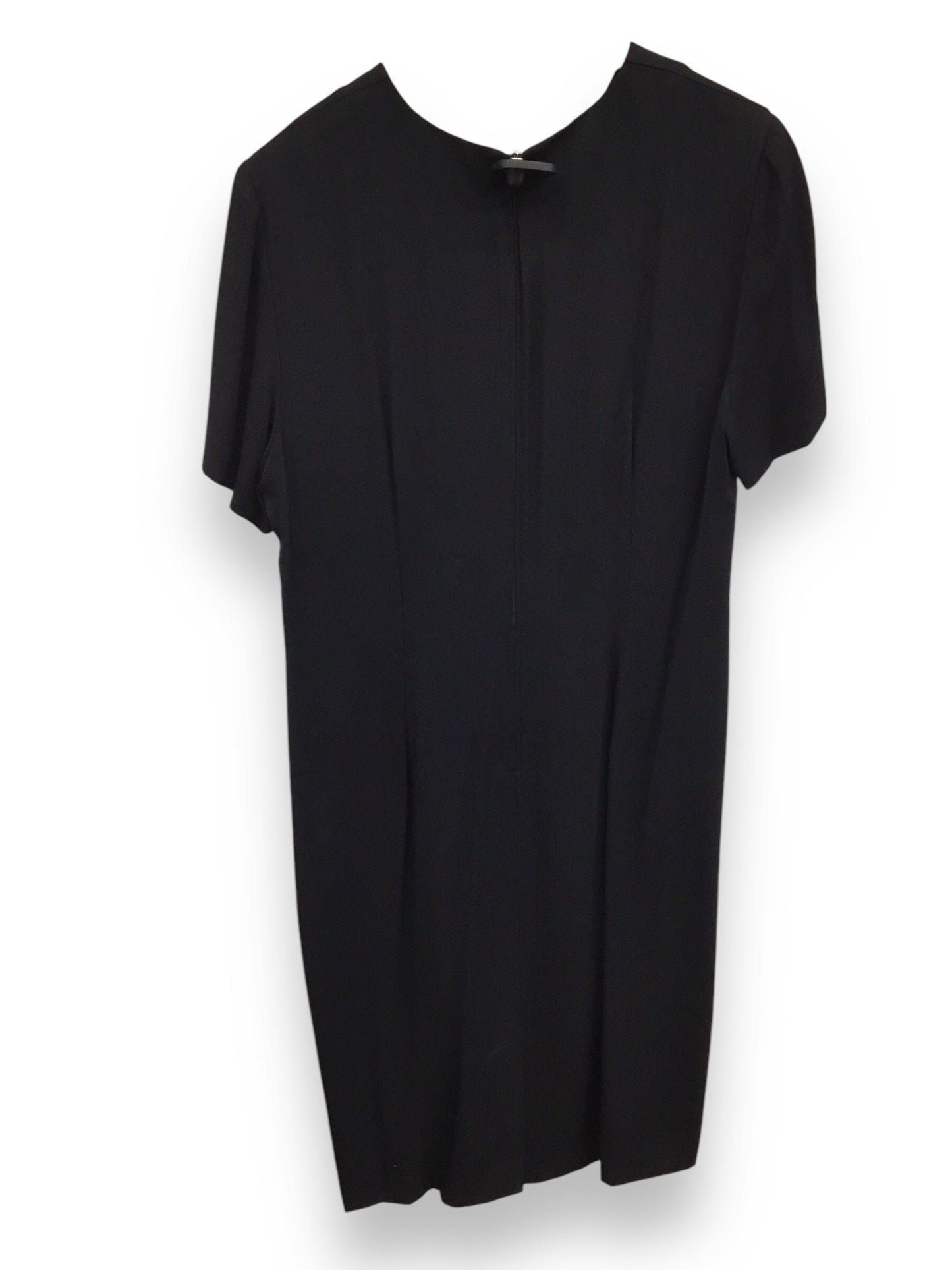 Dress Casual Midi By Leslie Fay In Black, Size: L