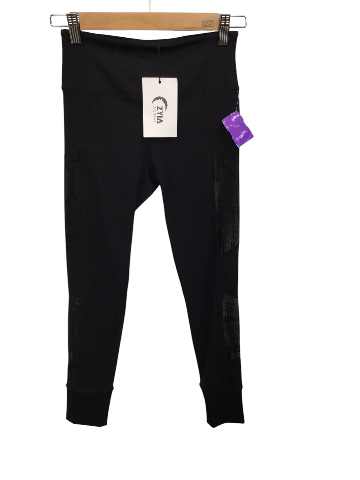 Athletic Leggings By Zyia In Black, Size: Xs