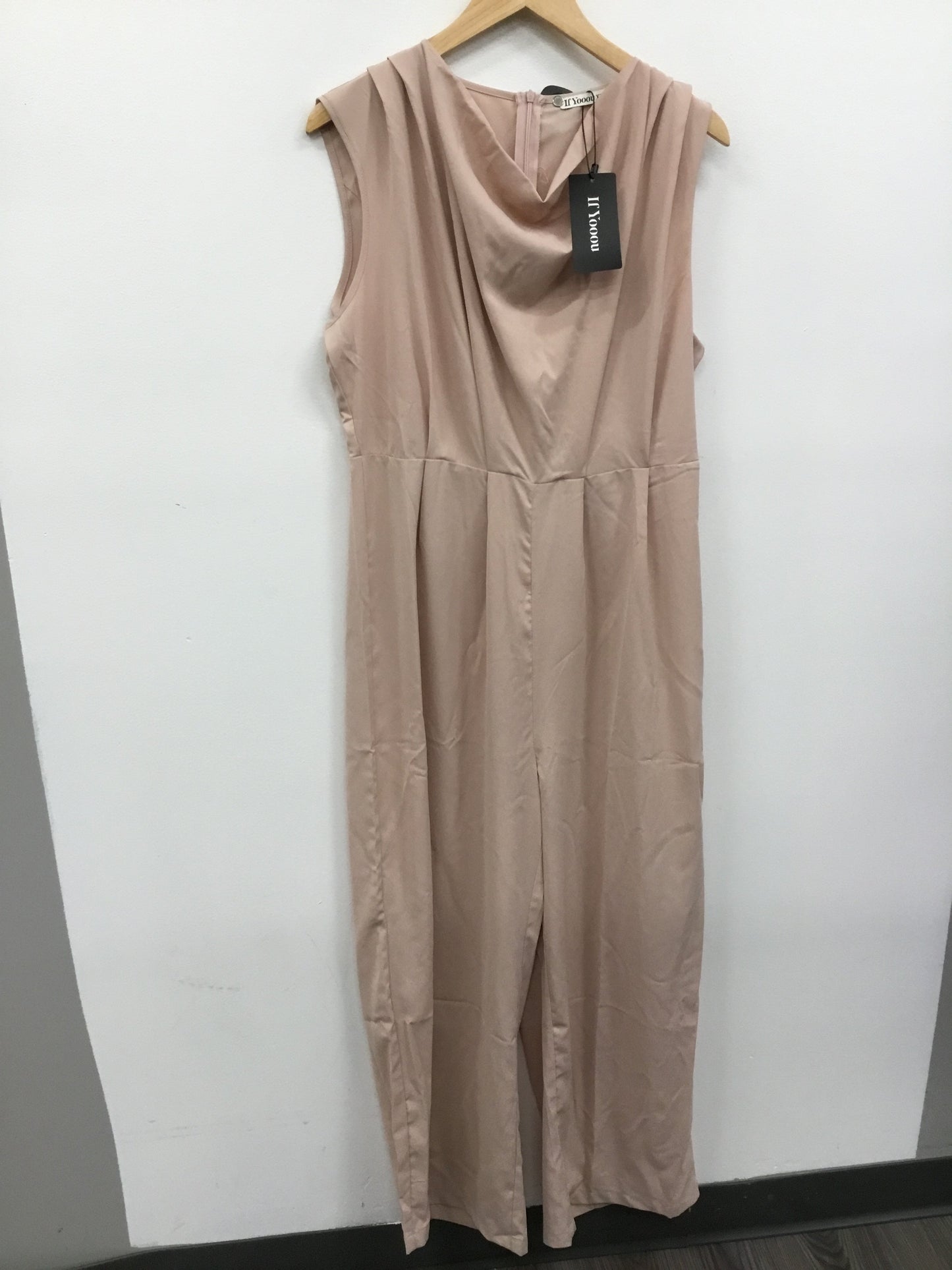 Jumpsuit By Clothes Mentor In Pink, Size: Xl