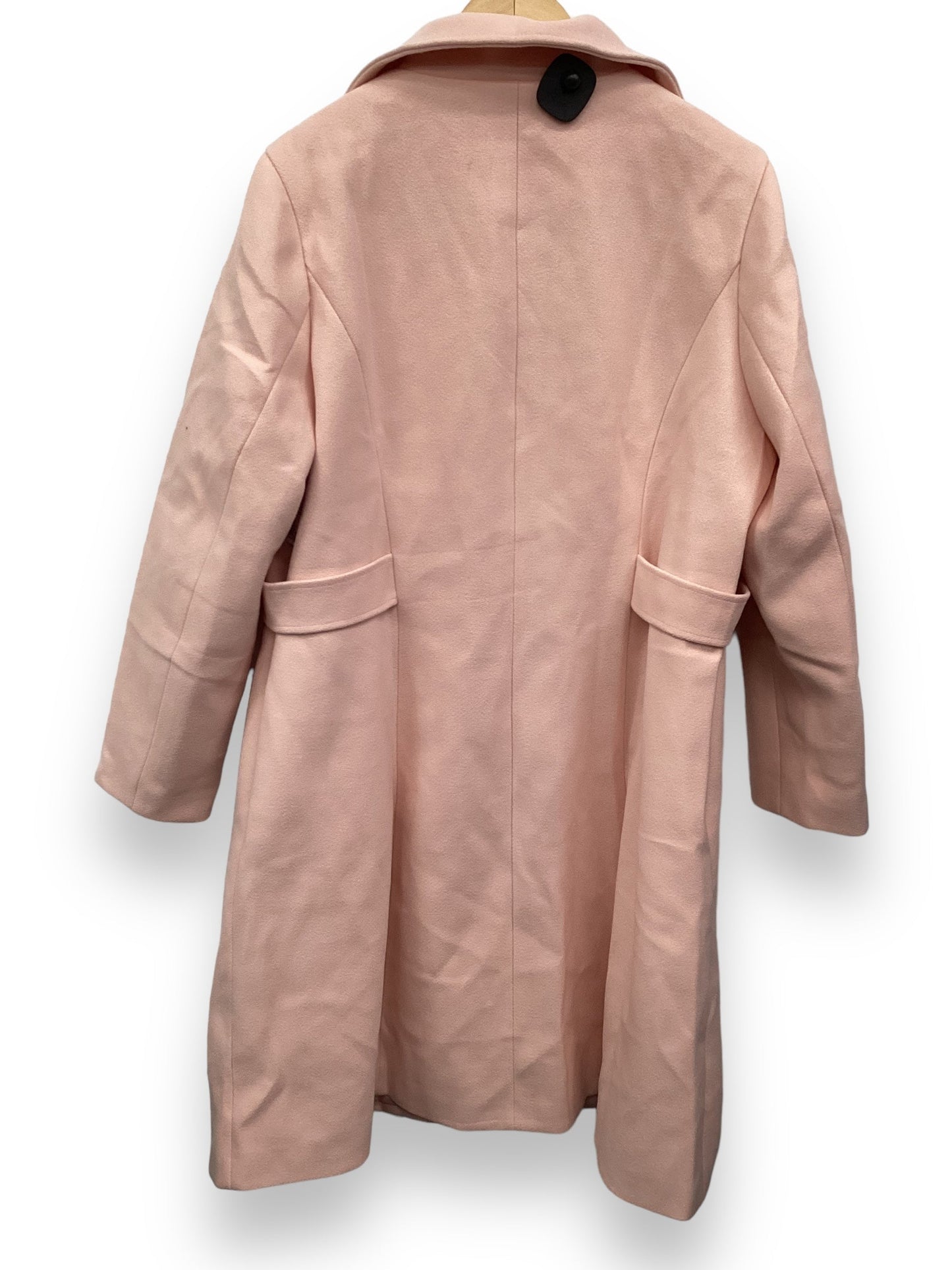 Pink Coat Peacoat Agnes Orinda, Size 1x