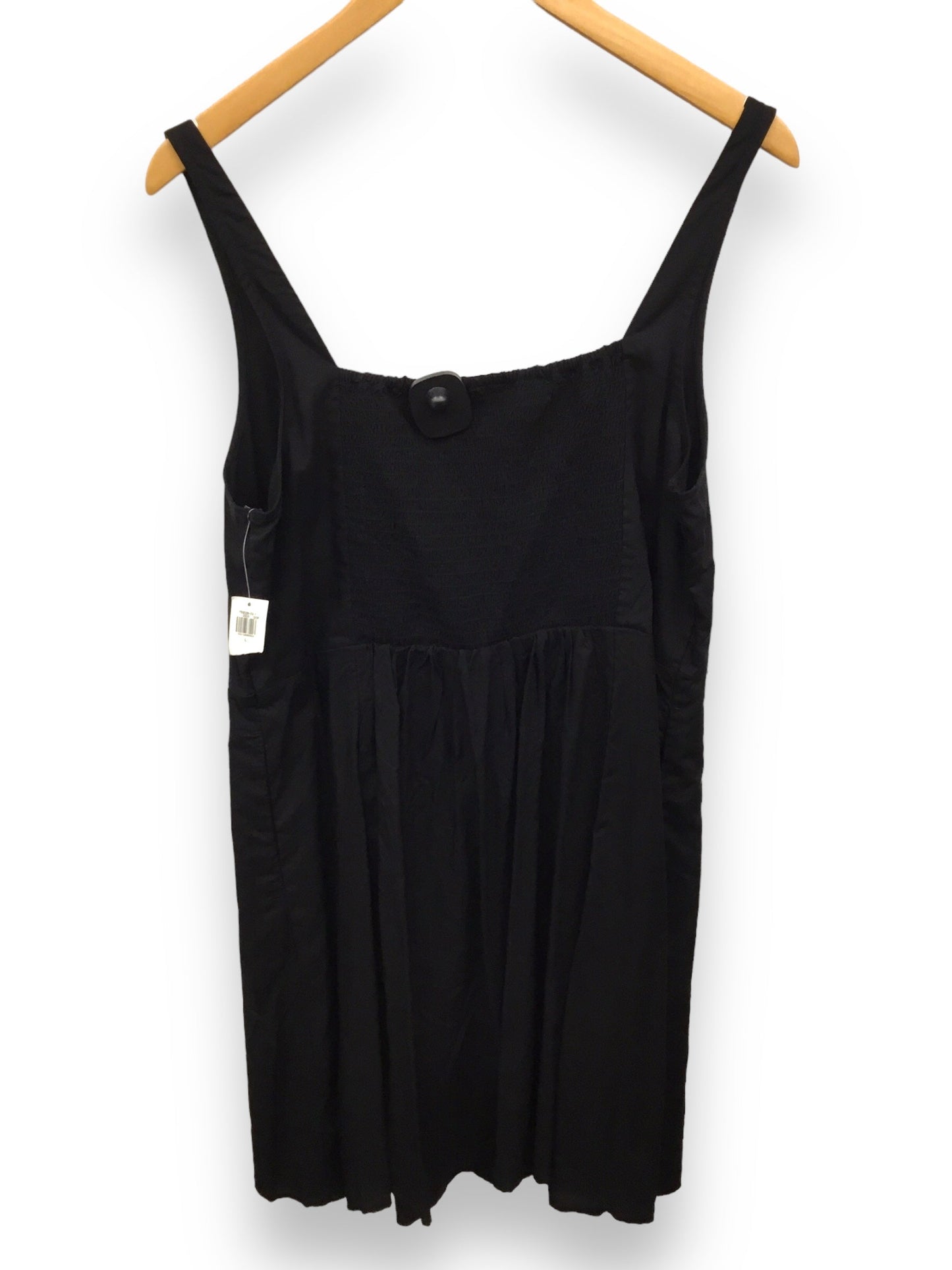 Black Dress Casual Midi Old Navy, Size L