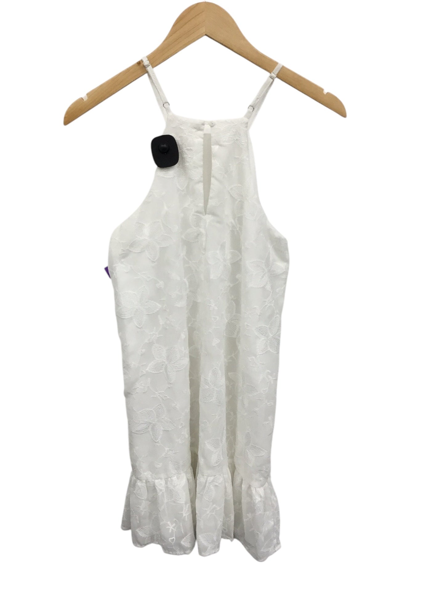 Dress Casual Midi By Miami In White, Size: S