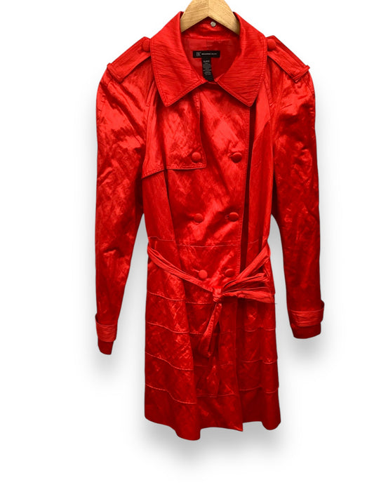 Coat Peacoat By Inc In Red, Size: Xl