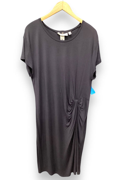 Dress Casual Midi By Clothes Mentor In Grey, Size: Xl