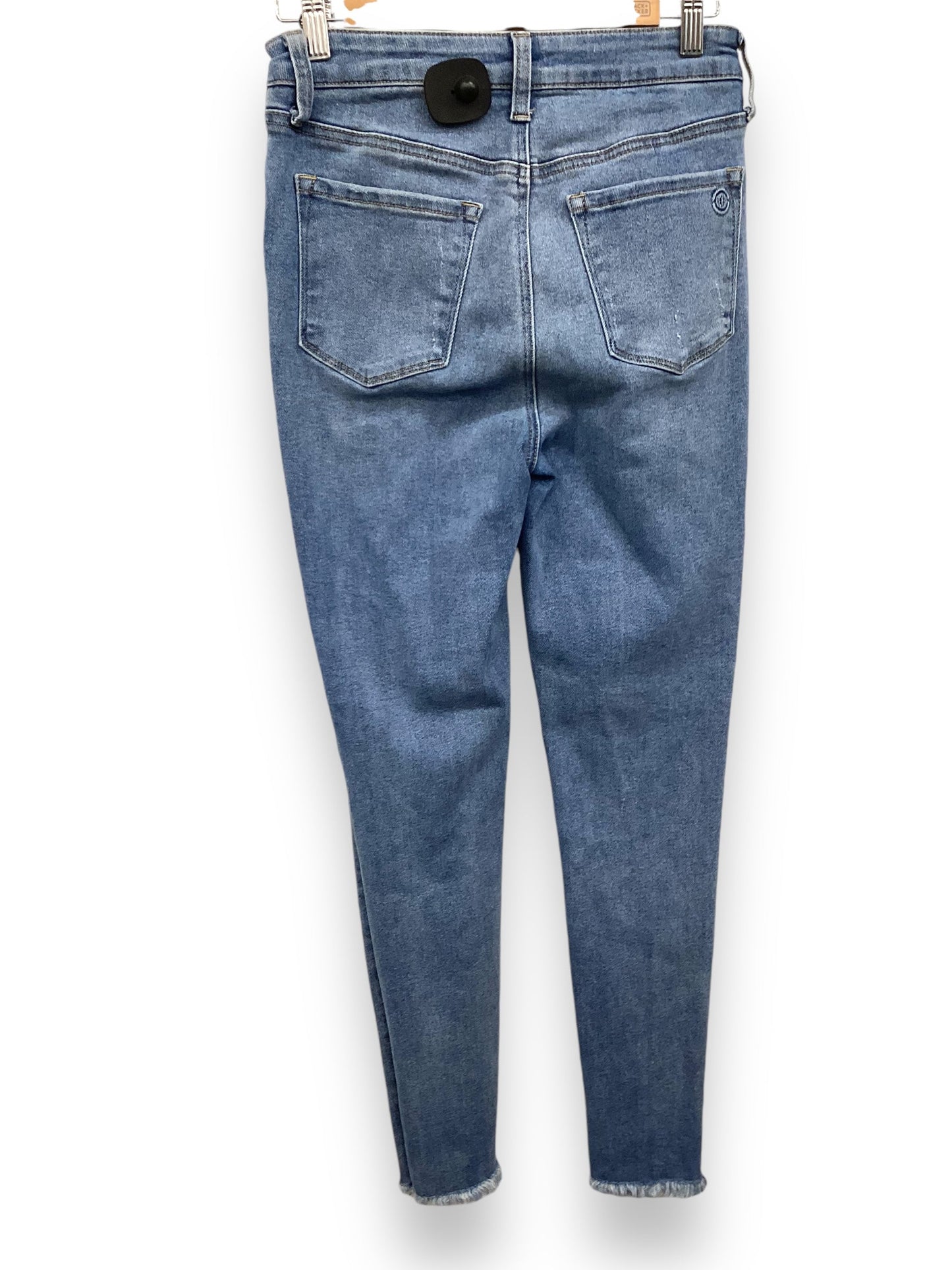 Jeans Straight By Max Studio In Blue Denim, Size: 6