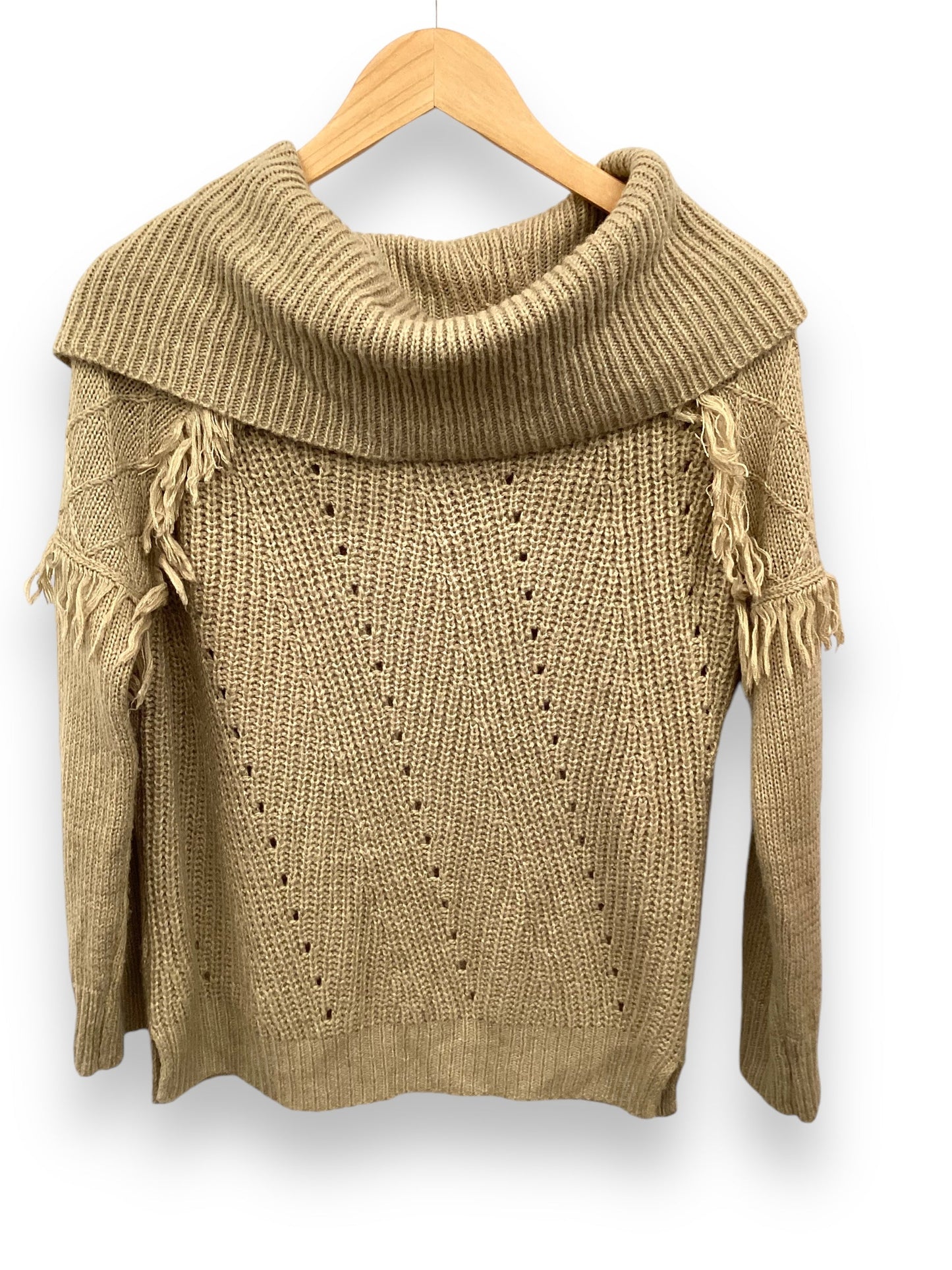 Sweater By Knox Rose In Tan, Size: S