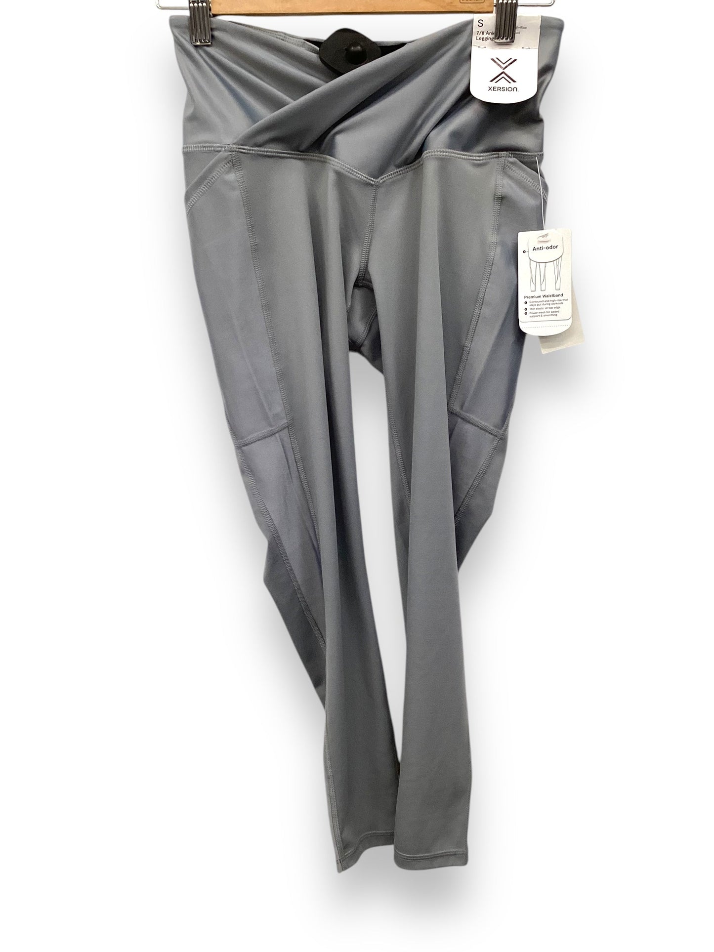 Athletic Leggings By Xersion In Grey, Size: S