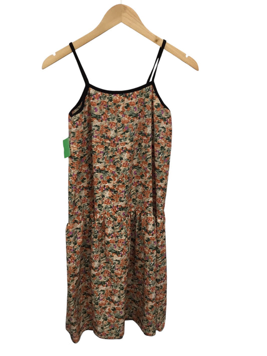 Dress Casual Midi By Clothes Mentor In Floral Print, Size: S