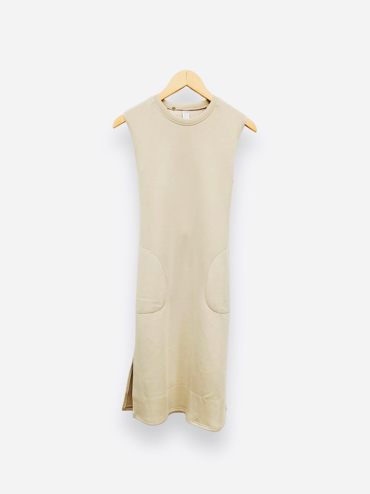 NWT Tan Dress Casual Midi Spanx, Size Xs