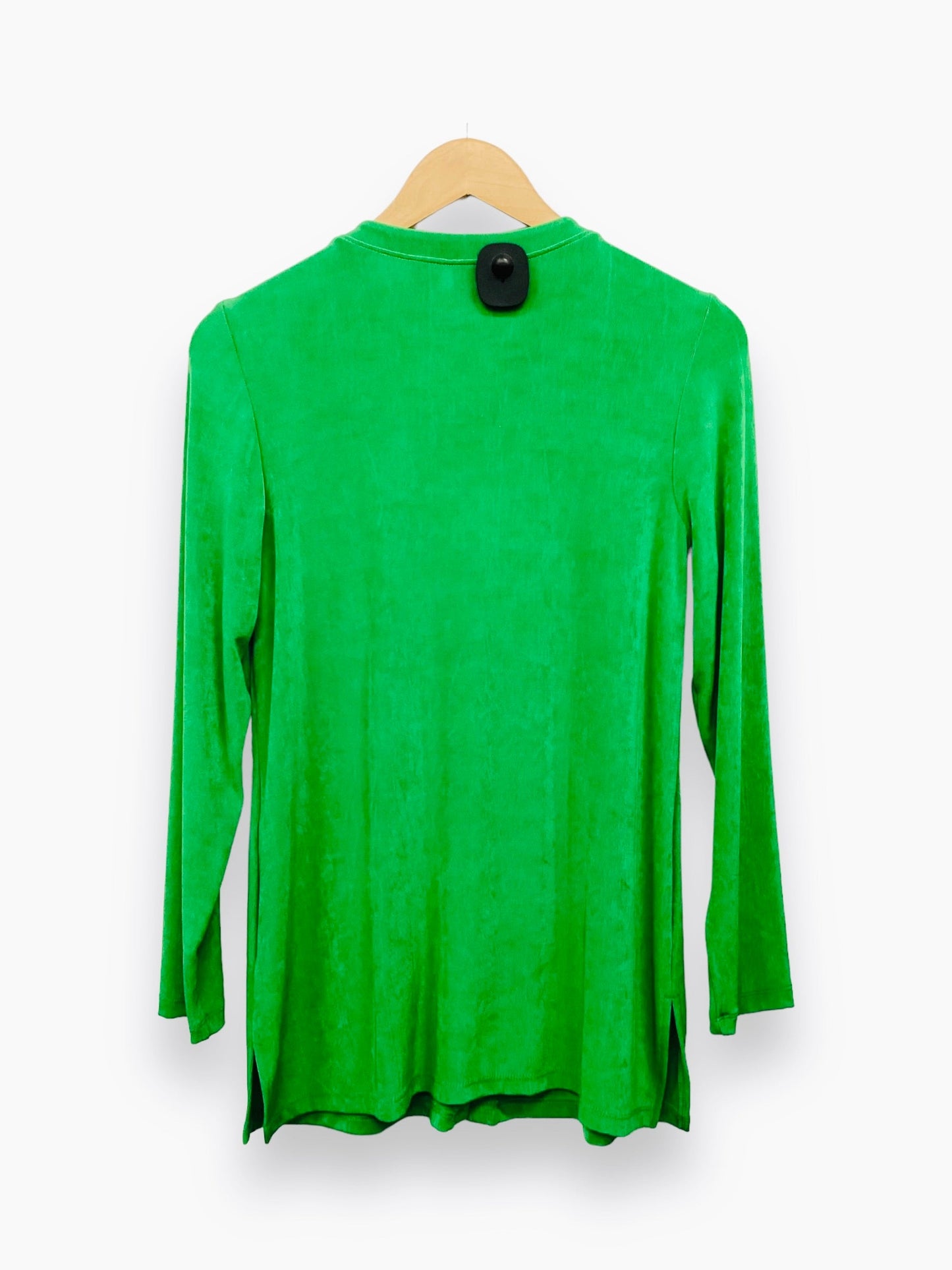 Green Top Long Sleeve Chicos, Size S