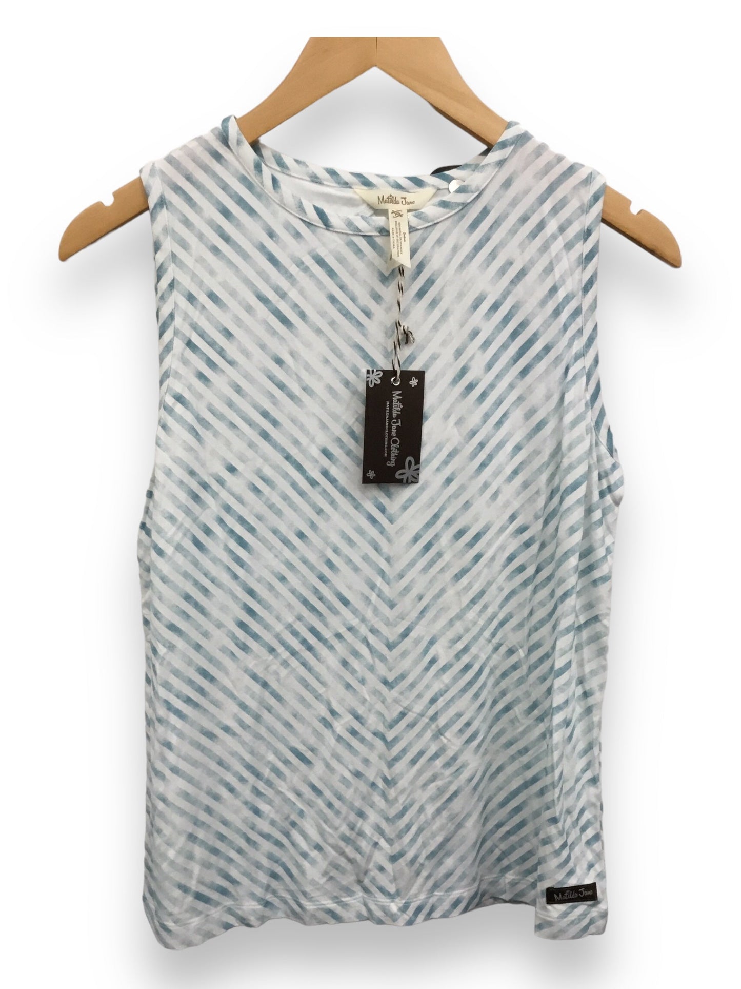 Striped Pattern Top Sleeveless Matilda Jane, Size Xs