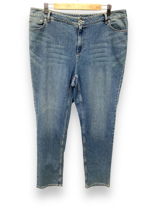 Jeans Skinny By J. Jill In Blue Denim, Size: 16