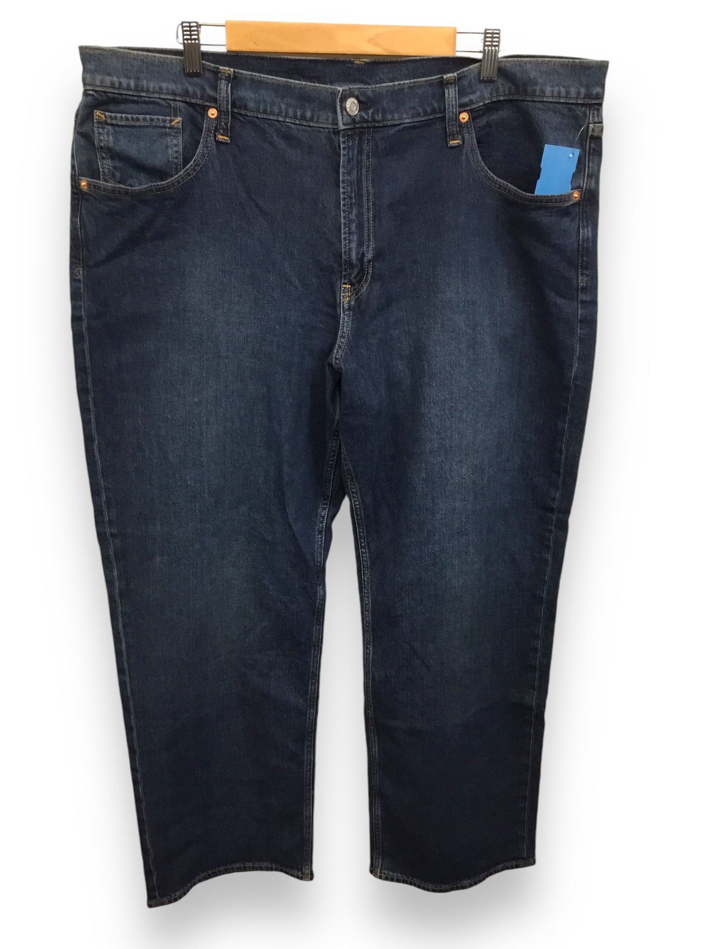 Jeans Straight By Gap In Blue Denim, Size: 20