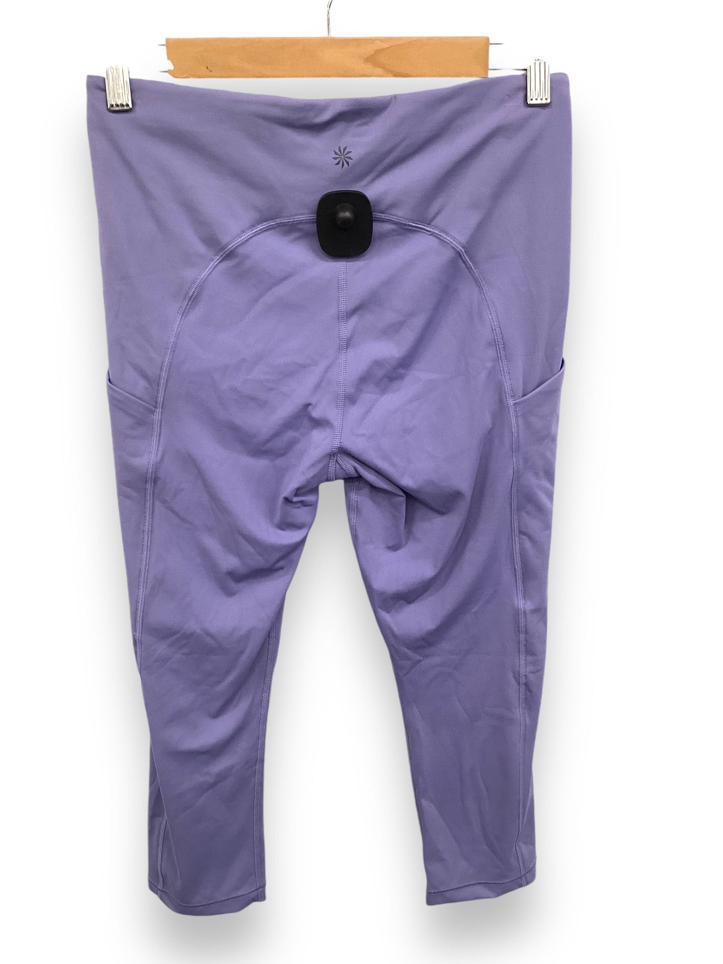 Athletic Capris By Athleta In Purple, Size: M